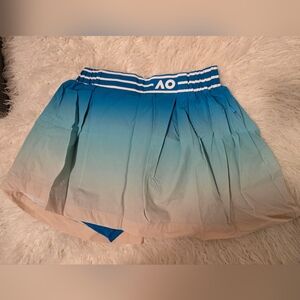 Australian Open Blue and White Tennis Skirt